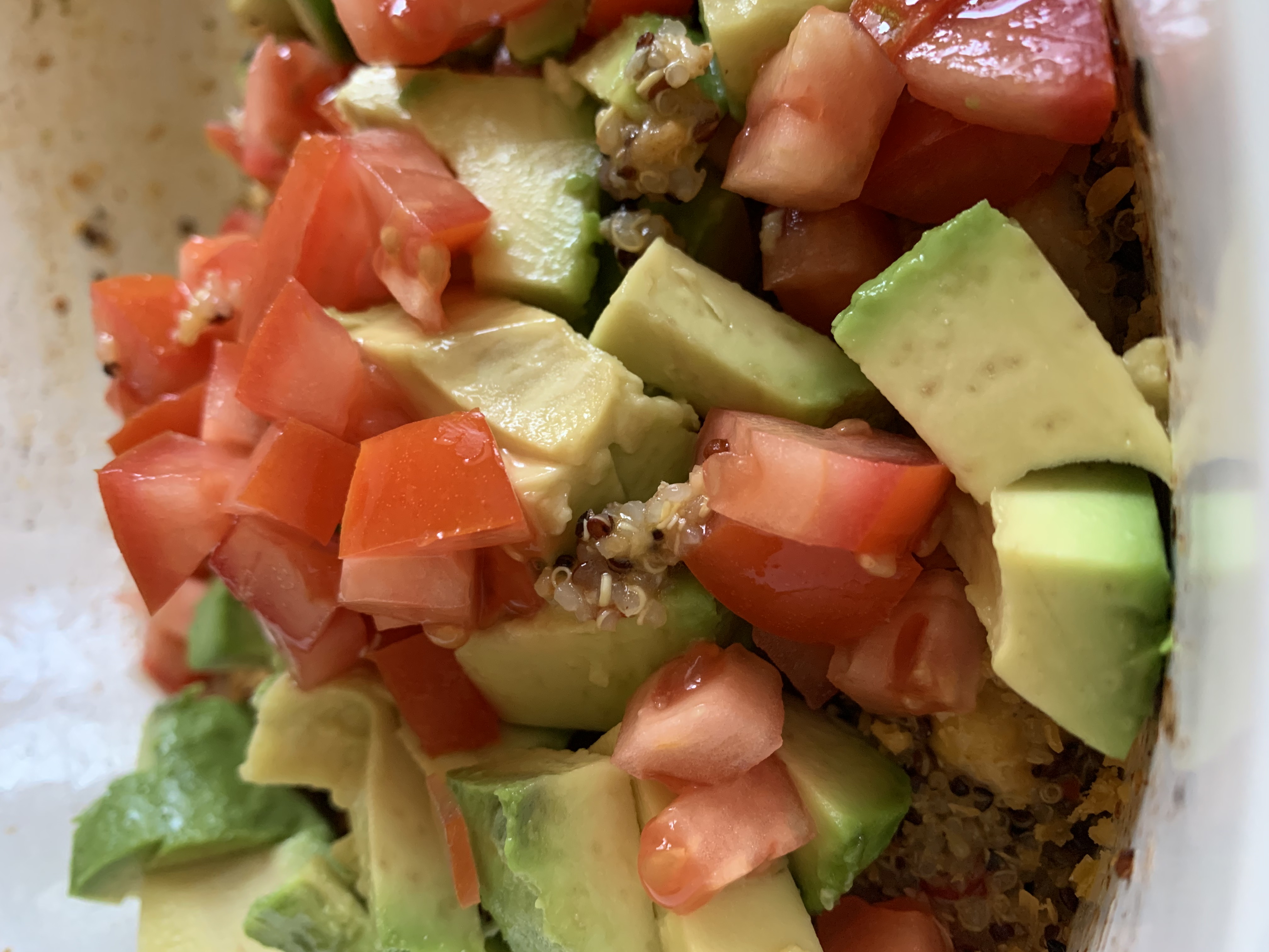 Quinoa and Avocado salad